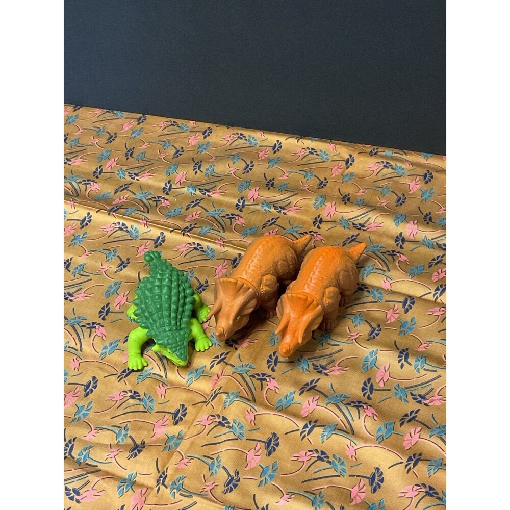 Vintage Burger King Dinosaurs Lot Of 3